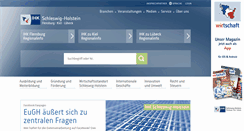 Desktop Screenshot of ihk-schleswig-holstein.de